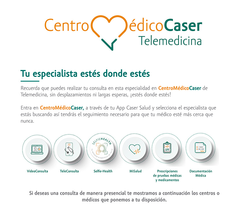 Centro Medico Caser Telemedicina