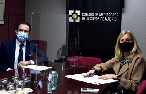 Caser renueva para 2021 su acuerdo de colaboración con el Colegio de Mediadores de Seguros de Madrid