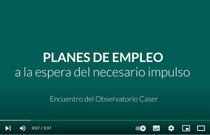 Planes de Empleo: a la espera del necesario impulso