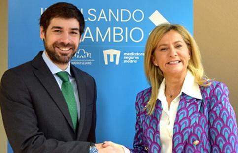 El Colegio de Mediadores de Seguros de Madrid y Caser estrechan sinergias en 2023