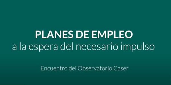 Planes de Empleo: a la espera del necesario impulso