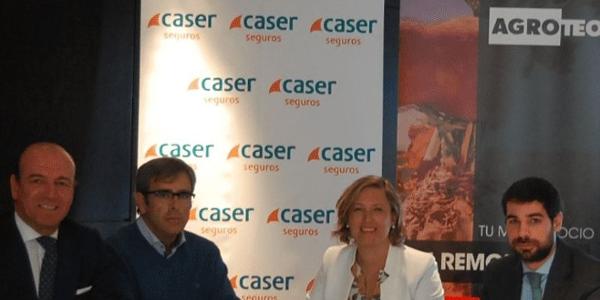 Agroteo firma un acuerdo de colaboración con Caser para convertirse en su agente de seguro agrario de remolacha